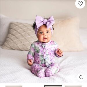 Bums & Roses Ruffle Footie